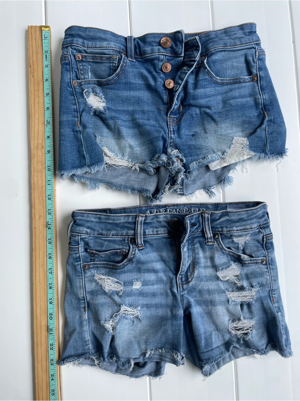 American Eagle Shortie Shorts, 2 Pair, Size 4 - Picture 8 of 9